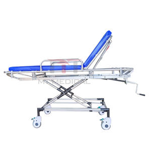 Camilla de ambulancia de servicio pesado portátil manual de precio barato Camilla de ambulancia de carga automática - Product Image 6