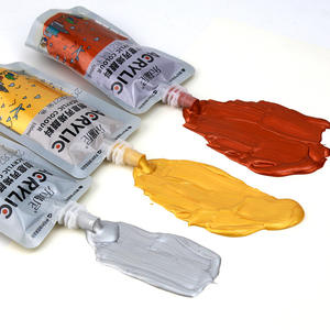 Fournitures d'art Peintures acryliques Non toxique Nouveau produit Fournisseur vérifié OEM 100ml Peintures acryliques de couleur pour la vente en gros - Product Image 6