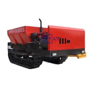 high quality greenhouse fertilizers dung manure spreader scattering throwing machine