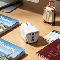Adaptateur de prise allemande française industriel 10A, adaptateur de voyage universel, prise d'extension européenne résistante aux chocs