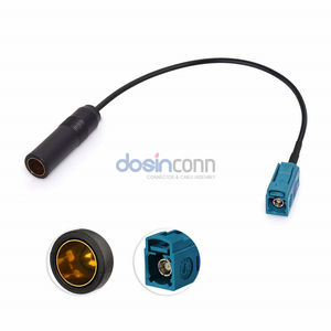 Câble de connexion Fakra Z mâle femelle vers prise DIN pour autoradio stéréo audio HD - Product Image 6