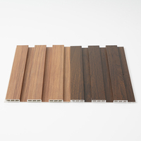 Paneles de revestimiento de paredes decorativos de fábrica profesional Panel de pared de PVC hueco de precio barato para decoración de interiores