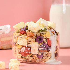 Mezcla Instantánea de Granola <span class=keywords><strong>con</strong></span> Semillas de Chía, Yogur, Frutas, <span class=keywords><strong>Cereales</strong></span>, Frutos Secos y Avena, Desayuno Nutritivo Sin Cocinar, Lata de 400g - Product Image 2