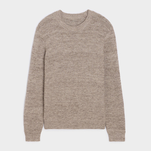 Pull-over personnalisé pour homme avec logo, fabricant de tricots OEM/ODM, marque privée, faible MOQ, pull en coton de haute qualité - Product Image 1