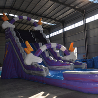 Jeux gonflables en PVC personnalisés gratuits pour adultes avec fosse à balles et toboggan télécommande avec ventilateur configuration facile