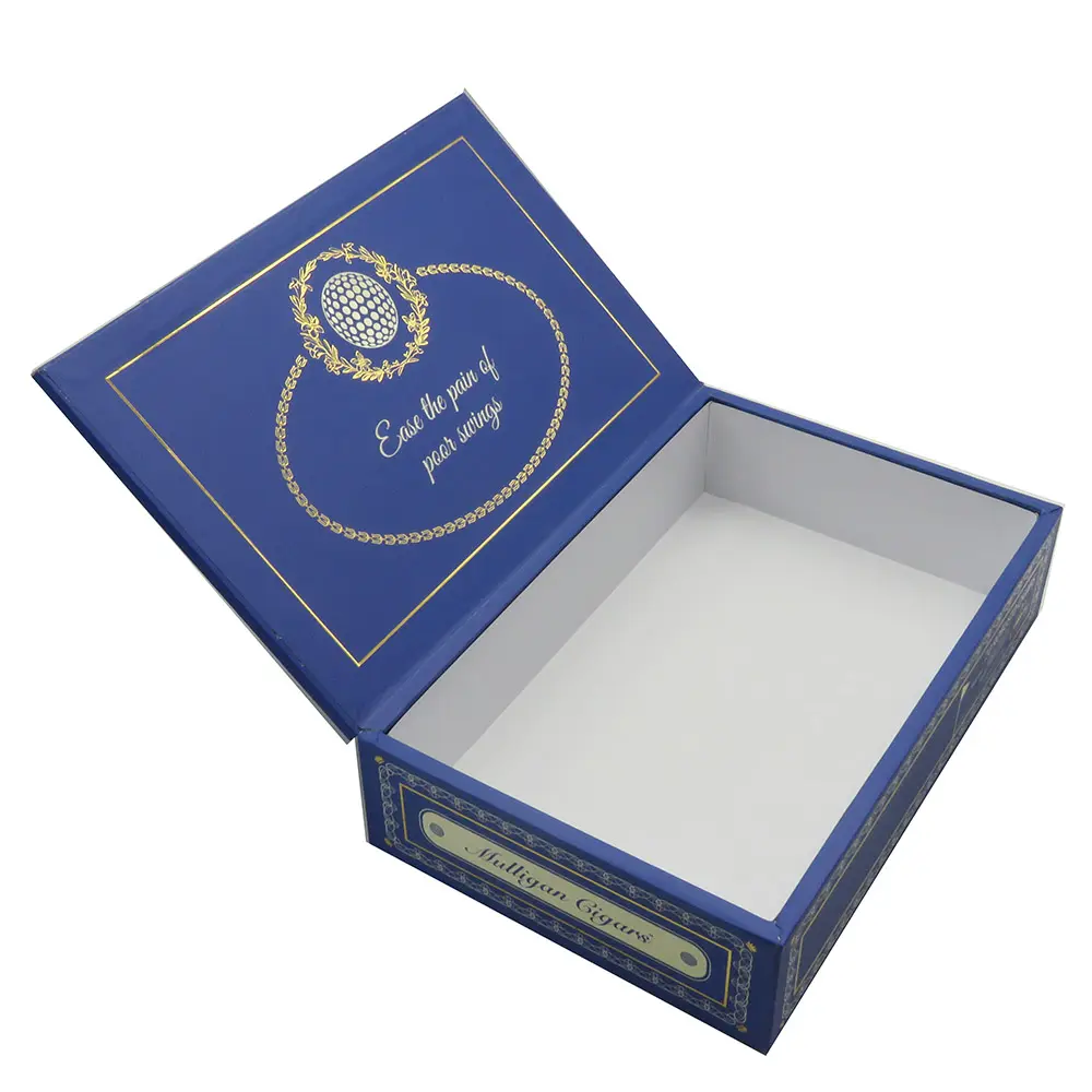 Индивидуальный дизайн, бумажная упаковка для упаковки, МДФ, деревянная коробка для сигар