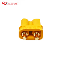 Connecteur femelle XT30 30A, prise de batterie RC pour chargeur de batterie Lipo, alimentation électrique plaquée or
