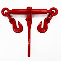 Tensor de Cadena de Acero Europeo Helisheng, Tensor de Carga con Acabado Plástico Pulverizado, para Tractor, Grado Marino, SGS, en Caja de Cartón