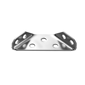 Stainless Steel Corner Bracket Multi Functional Support For <b>Tables</b> Chairs Cabinet <b>Wall</b> <b>Mounting</b> Durable Modern Design - Product Image 2