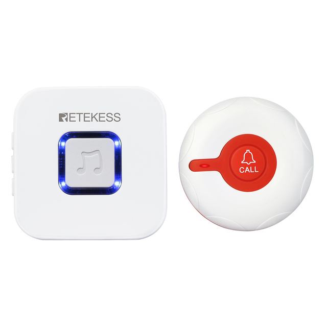 Wireless Doorbell Hospital Nurse Call System Elderly Wireless Calling System Retekess TH102