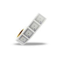 Prix direct usine Mini étiquette NFC 13,56 MHz avec puce RFID, autocollant personnalisé ISO14443A, carte NFC en PET pour contrôle d'accès