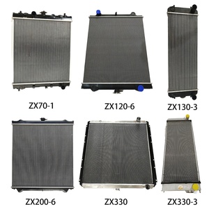 แกนหม้อน้ำ 4448338 สำหรับรถขุด Hitachi ZX200-6 ZAXIS200-6 ระบบระบายความร้อนอะไหล่เปลี่ยนแทน ถังน้ำอลูมิเนียม - Product Image 3