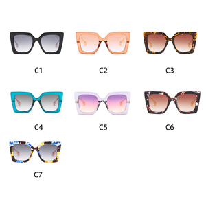 Superhot <span class=keywords><strong>Occhiali</strong></span> 25137 Fashion Square Donne Femminile Shades <span class=keywords><strong>Occhiali</strong></span> <span class=keywords><strong>Da</strong></span> <span class=keywords><strong>Sole</strong></span> - Product Image 5