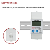 Compteur d'énergie DC IVY RS485 pour la mesure des stations de recharge de véhicules électriques et les compteurs solaires sur rail DIN OEM