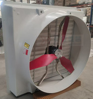 Lame en plastique fibre de verre FRP corne cône ventilateur économie d'énergie haute efficacité grand Volume d'air ventilateur d'extraction mural