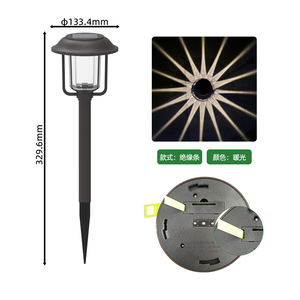 Luces Solares para Jardín, Lámparas LED Impermeables para Exteriores, Encendido Automático al Anochecer, para Decoración de Caminos y Patios - Product Image 5
