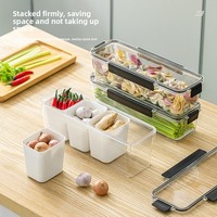 Boîte de rangement pour nouilles, conteneur rectangulaire de qualité alimentaire, pour pâtes et nouilles séchées, hermétique, compatible réfrigérateur, conserve l'humidité, 1-2L