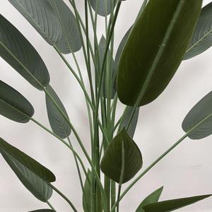Home Garden Decoration Eco-Friendly Durable <b>Artificial</b> Canna <b>Tree</b> Pot Real Touch Leaves Lifelike Plastic for Indoor <b>Outdoor</b> Use - Product Image 4