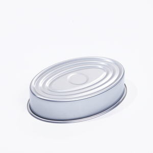 Hot New cá hình bầu dục tinplate có thể cho cá ngừ cá mòi nhai kẹo cao su Sandwich sữa bánh mì mì mì bao bì - Product Image 6