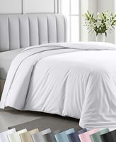 Housse de couette en coton de qualité supérieure, taille Queen, blanche, 300TC, moderne, écologique, lavable en machine, toutes saisons