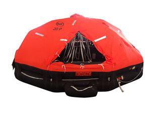 Radeau de sauvetage gonflable pour yacht, économique, à lancer par-dessus bord, radeau de sauvetage gonflable pour 6, 8, 10, 12, 15, 30 personnes - Product Image 4