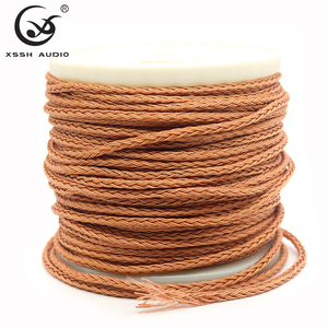 <span class=keywords><strong>สาย</strong></span>ต่อหูฟัง YIVO XSSH OEM ODM DIY HIFI ขนาด OD 4.5 มม. 5N OCC 16 แกน <span class=keywords><strong>สาย</strong></span>สัญญาณเสียงคุณภาพสูง - Product Image 1