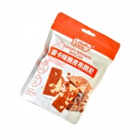 Sachet Doypack Personnalisé Imprimé en Aluminium Biodégradable Réutilisable avec Fermeture Éclair pour Riz, Avoine, Céréales, Aliments, Salades, Sushi