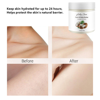 Huile de noix de coco naturelle, 120g, hydratant, organique, sans échantillon, crème de beurre corporel, parfumé, étiquette privée