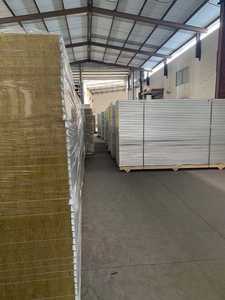 אבן צמר אבן בניין חומרי אבן בידוד חסין אש צמר כריך לוח אבן צמר סנדוויץ' - Product Image 4