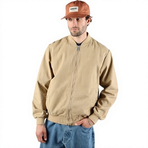 เสื้อแจ็คเก็ตบอมเบอร์ผู้ชาย HAIDYS CONTINENTAL ผ้าขนสัตว์/โพลีเอสเตอร์ คอปก ซิปเต็มตัว กันน้ำ กันลม ให้ความอบอุ่น สวมใส่สบาย ผลิตตามแบบ OEM - Product Image 1