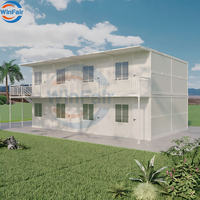 Maison mobile WinFair Chine, villa moderne préfabriquée pliable à 2 étages, maisons de luxe pour logement d'appoint / maison d'hôtes