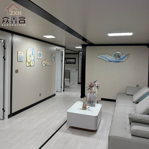 جناح مزدوج قابل للطي نوع المعيشة ، حاوية منزل مخصصة 40 قدمًا مع جناح - Product Image 6