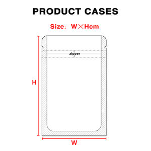 14*19cm Aanpasbare bedrukking, geurdicht, voedselveilige, hersluitbare ziplock aluminiumfolie zakjes voor melk - Product Image 2