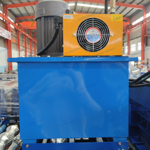 Machine de formage à rouleaux double couche de haute qualité pour tuiles émaillées et tôles de toiture trapézoïdales, découpe hydraulique, directement de l'usine - Product Image 6