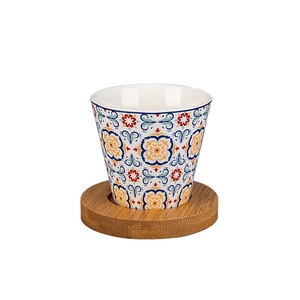 Tazas de Cerámica Personalizadas con Logotipo al por Mayor, Tazas de Café Personalizadas con Sublimación, Tazas de Té con Flores, Tazas Personalizables - Product Image 5