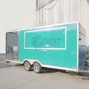 Camión de Comida Totalmente Equipado, Restaurante Móvil, Camión de Comida para Exteriores con Barbacoa, Remolque de Comida, Kiosco de Helados, Carrito de Hot Dogs, Comida para Llevar - Product Image 4