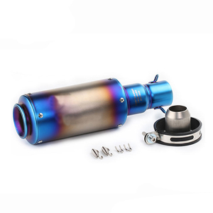 Universel Moto Silencieux D'échappement Moto Tuyau D'échappement Silencieux Pour <span class=keywords><strong>Z900</strong></span> ER-N ersys 650 1000 <span class=keywords><strong>Z800</strong></span> <span class=keywords><strong>Z1000</strong></span> - Product Image 3
