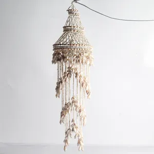 Ốc Biển Treo Ánh Sáng Trang Trí Vỏ Ốc Xà Cừ Đèn Cổ Điển - Product Image 1