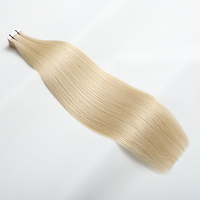 Extensions de cheveux naturels sans couture, double épaisseur, options invisibles à bandes adhésives, option de bandes adhésives classiques pour une application facile Les Perruques