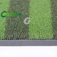 Tapis de frappe de golf vert M1515B-GSM 0,6m*1,5m en caoutchouc, avec clip pour chapeau, brosse, tees, mini-drapeau et marqueur de balle en vrac