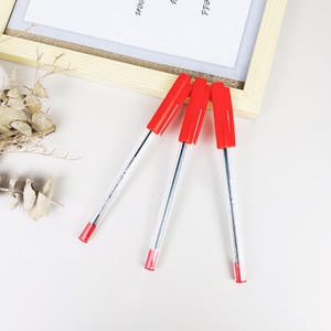 뜨거운 판매 공장 직접 문구 블루 레드 그린 볼 포인트 저렴한 대량 505 플라스틱 볼 포인트 펜 - Product Image 5