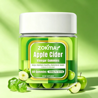 Bonbons gélifiés végétaliens au vinaigre de cidre de pomme pour adultes, enrichis en vitamine B12, avec racine de betterave et grenade, KETO ACV pour la digestion et la détoxification