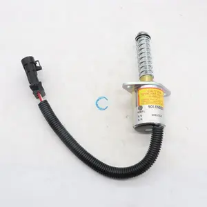 6681513 solenoide di spegnimento 24V per motore Kubota 6681512 6667993 6690563 elettrovalvola di arresto del carburante