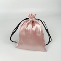 Bijoux de cheveux de luxe maquillage cosmétique rangement de chaussures de téléphone portable sac de cordon de serrage en soie sacs d'emballage pour les affaires