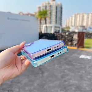 Funda Láser Translúcida Colorida Degradada para Samsung Galaxy S25 S24 S23 S22 Plus Ultra A15 A25 A35 A55 <span class=keywords><strong>A53</strong></span> <span class=keywords><strong>A54</strong></span> A14 A24 <span class=keywords><strong>A54</strong></span> - Product Image 4