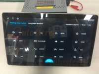12.8 inç Android 10 128GB araba GPS navigasyon için VW/Toyota/Nissan/Ford/KIA/hyundai/BMW 2 Din radyo evrensel multimedya oynatıcı