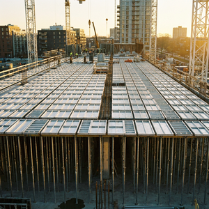Système de coffrage moderne et durable en alliage <span class=keywords><strong>d</strong></span>'aluminium haute résistance Q235 pour dalles de béton et colonnes, panneau de coffrage pour centres commerciaux et villas - Product Image 3