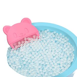 Nouveau bébé soins accessoires graisse fœtale bain doux nouveau-né <span class=keywords><strong>cheveux</strong></span> nettoyage fournitures infantile peigne tête masseur - Product Image 1