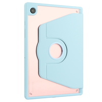Étui de tablette anti-chute QY rotatif à 360 degrés en PC et cuir pour enfants, plusieurs couleurs, Tab A8 2021 X200/X205 10,5 pouces