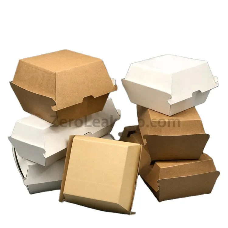 Stree gıda gıda konteyner oluklu mukavva kek kutuları sert kutular kare yivli kapaklı özel kızarmış tavuk için, kore